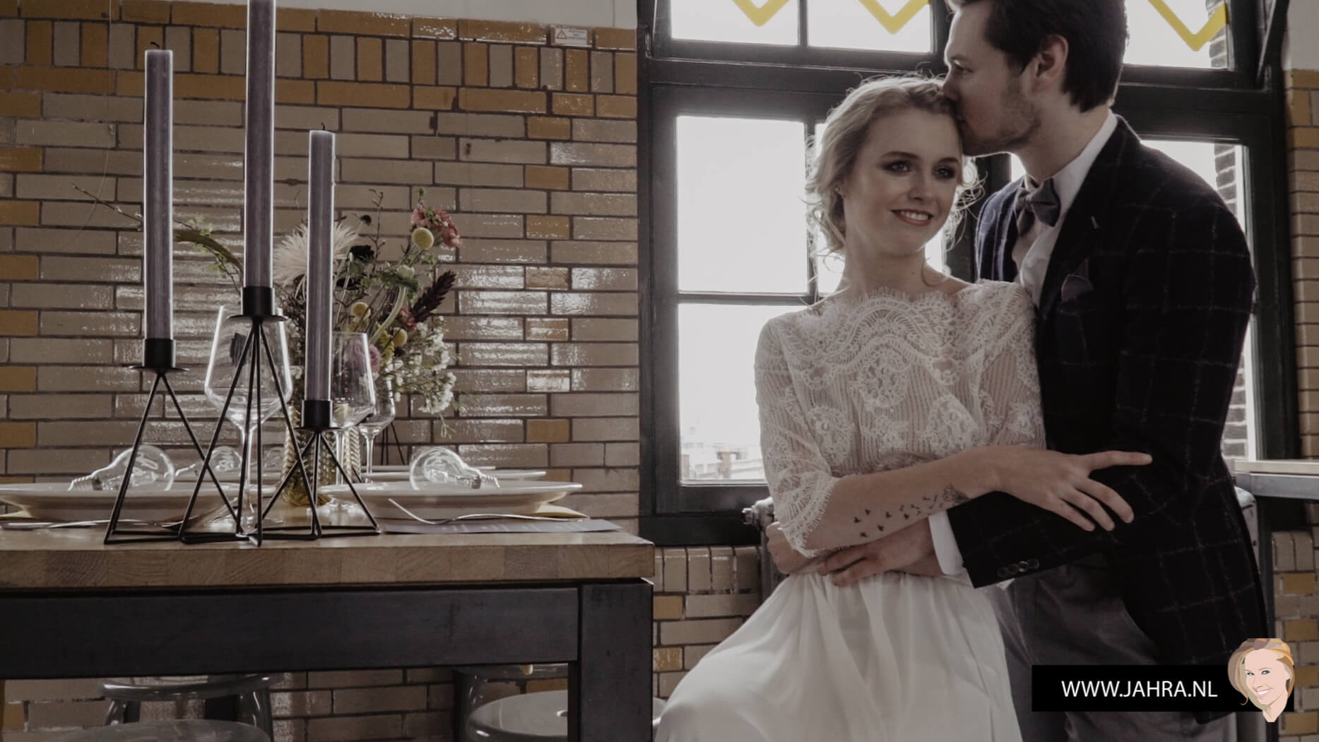 Trouwvideo RDM Kantine Styled Shoot